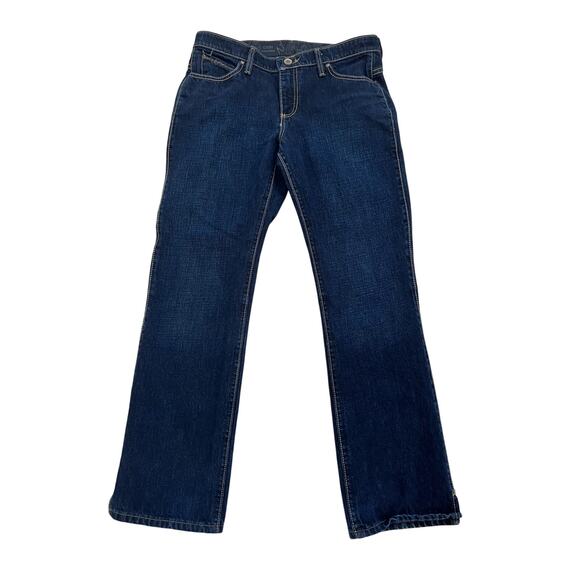 Wrangler Ultimate Riding Cash Mid-Rise Straight Jean Size 7/8 x 30 - Picture 1 of 10
